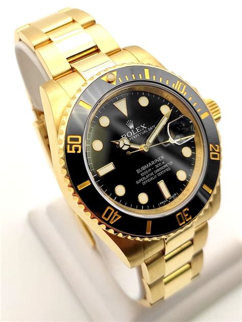 Rolex yellow submariner